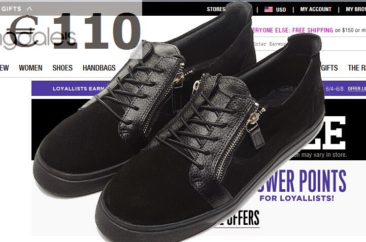 Giuseppe 2014 Zanotti Zecqs Homme Sneakers Chaussure 2W9IEDH